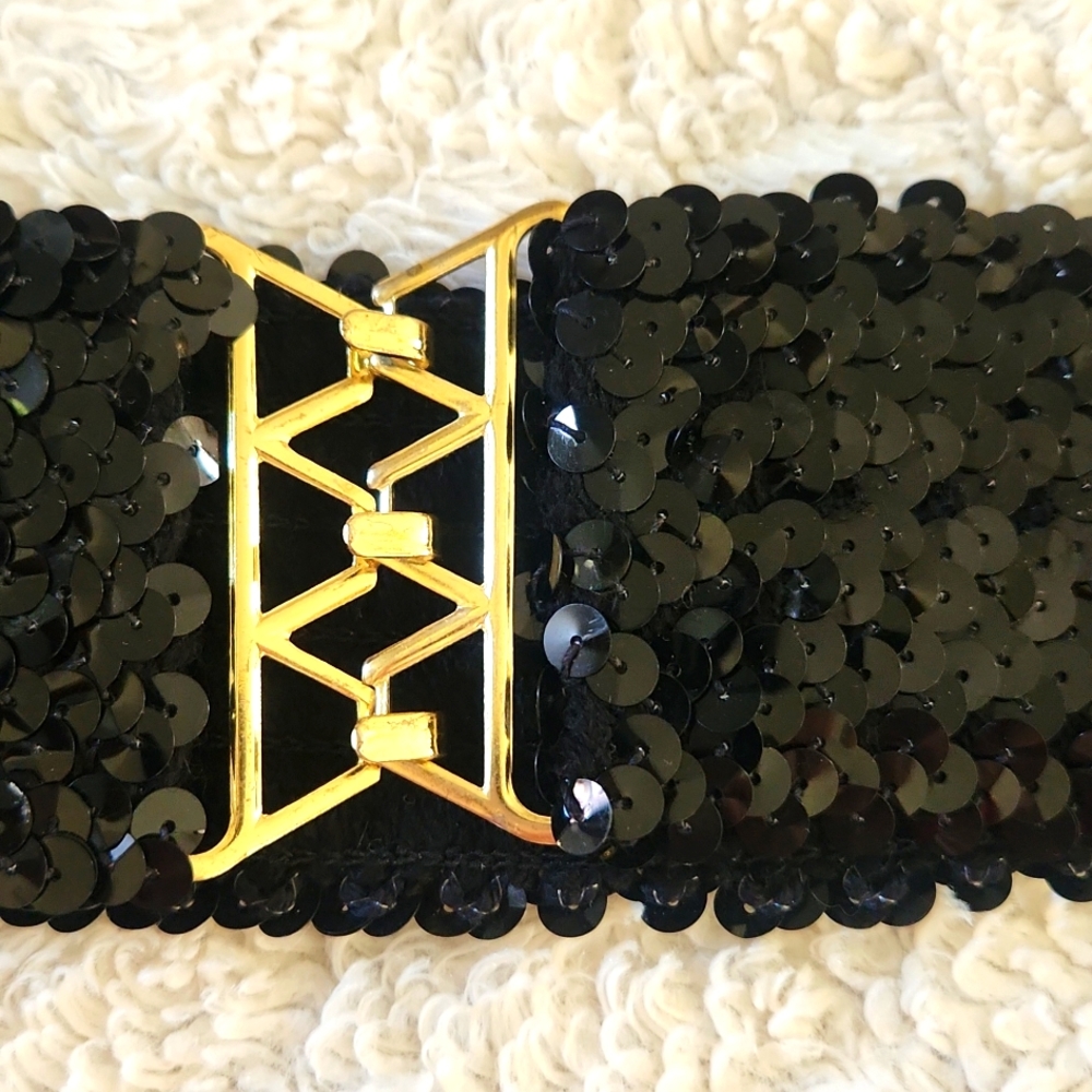 Sequin, Elastic Belt